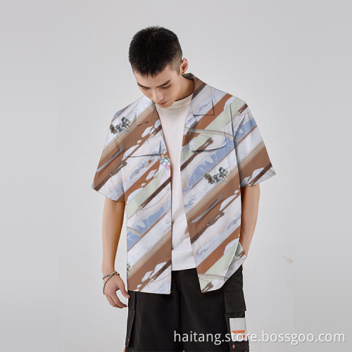 Richly Woven Fabric Digital Printing Fabric Retro Bright